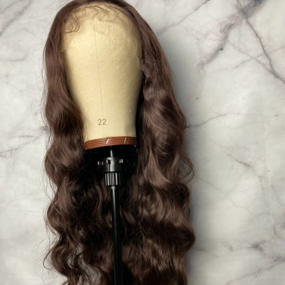 Wavy Brown Lace Front Wig